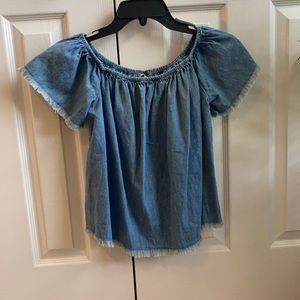 Denim short sleeve
